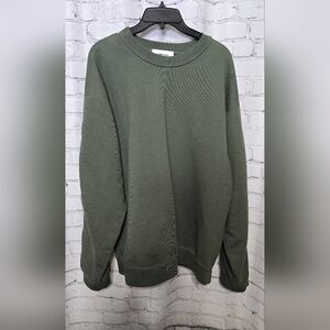 Ambush Zipped Sleeve Brushed‎ Cotton Sweatshirt Size XL
